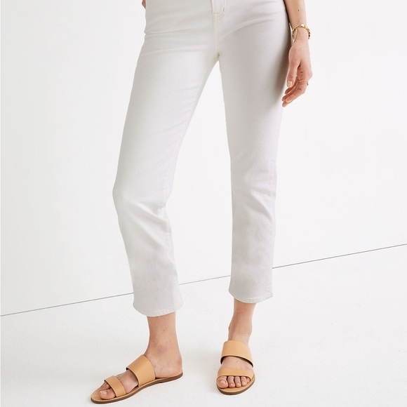 Madewell Classic Straight in Tile White - Picture 3 of 5